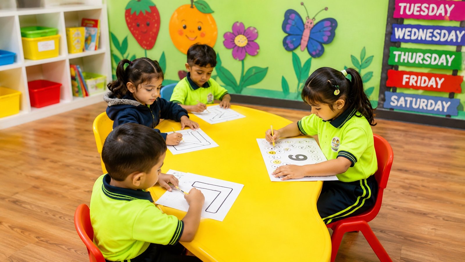 Nursery classroom at Happy Learning International Preschool