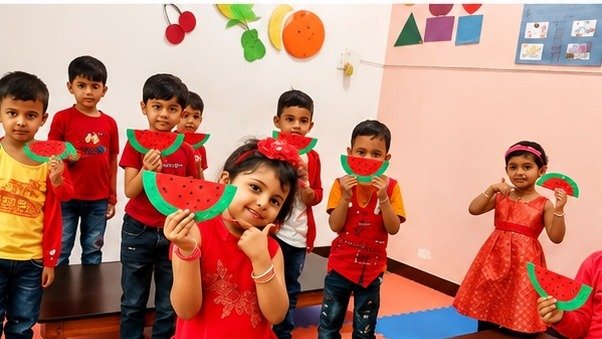 Senior KG classroom at Happy Learning International Preschool